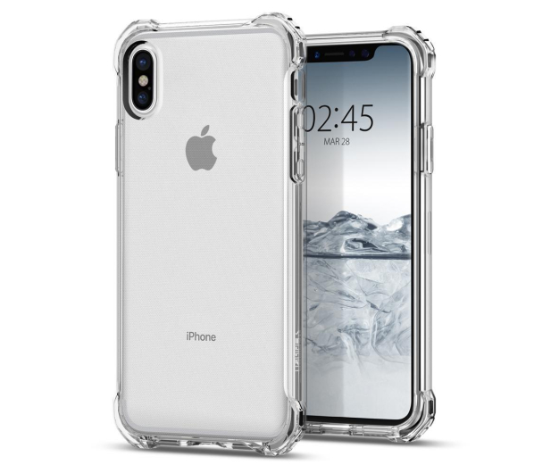 Etui Rugged Crystal do iPhone X przezroczyste - 386761 - zdjęcie